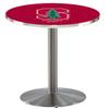 HBS L214-42" Stainless Steel Stanford Pub Table by Holland Bar Stool Co.