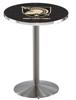 HBS L214-42" Stainless Steel US Military Academy (Army) Pub Table by Holland Bar Stool Co.