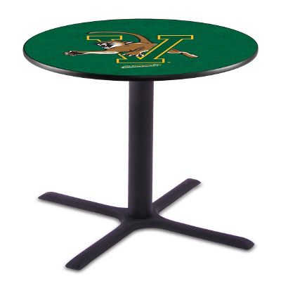 HBS L211-36" Black Wrinkle Vermont Pub Table by Holland Bar Stool Co.