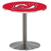 Holland Bar Stool L214 NHL New Jersey Devils Officially Licensed Pub Table, 28" x 36", Steel view 1