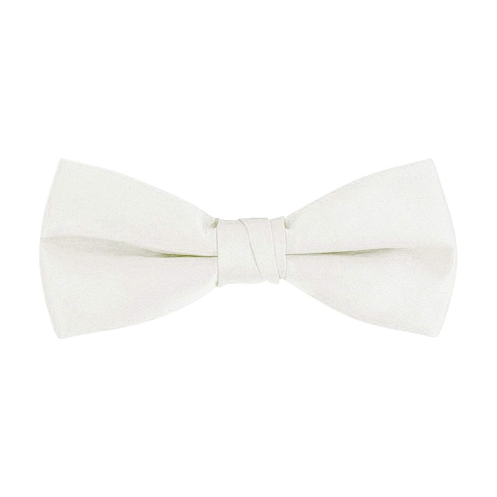 Men's Classic Pre-Tied Formal Tuxedo Bow Tie - S.H Churchill (Ivory)