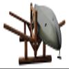 Log Kayak Rack 2-Place Canoe Log Rack, Caribbean Kayak Rack, Paddle Board, Surfboard Stand, Free-standing Holder for Outside, Florida Sup Storage Stand Ocean - Canyon Brown view 4