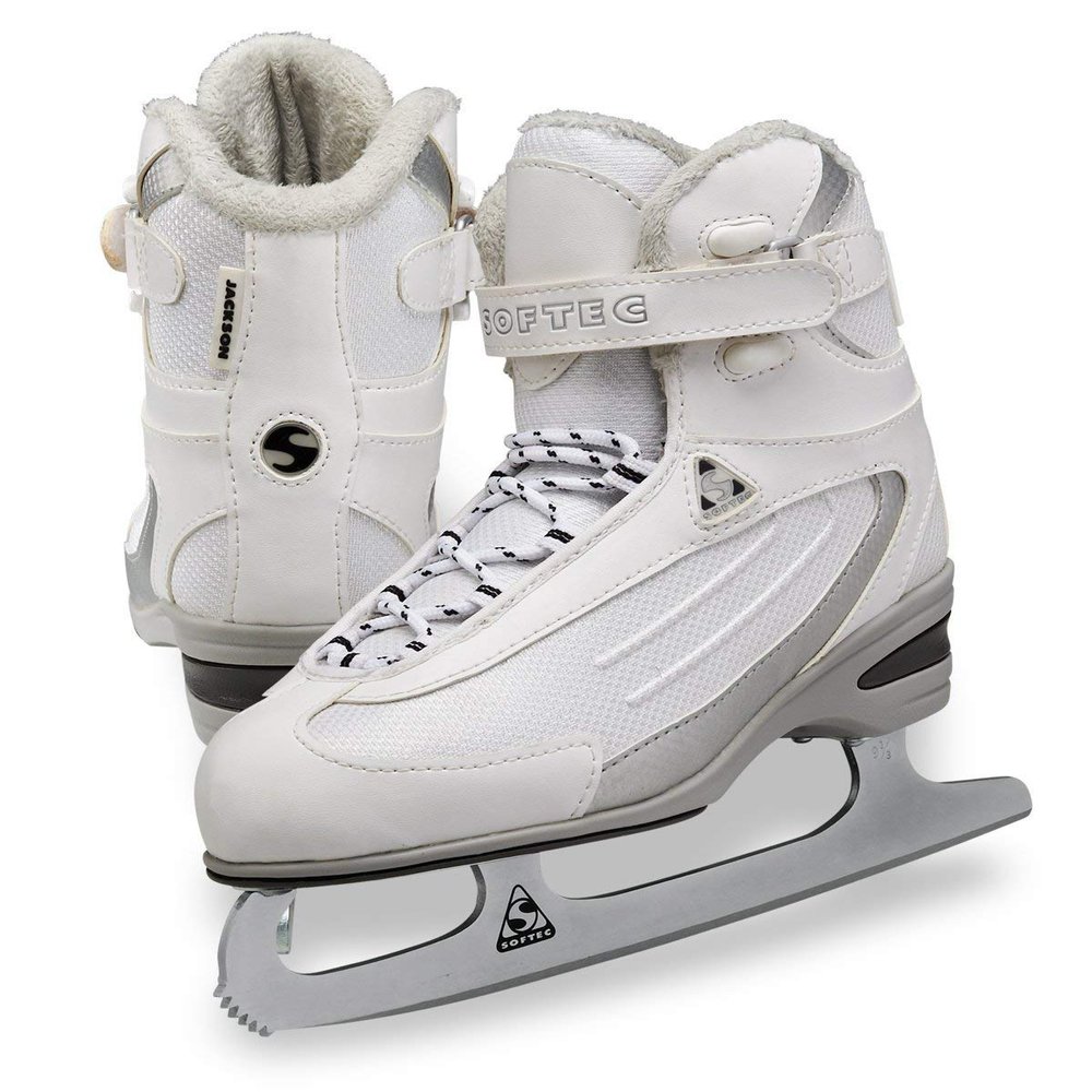 Jackson Ultima ST2321 Girls Ice Skates White Size: Toddler Medium 10