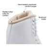 Jackson Ultima Excel Ice Skates for Women - Girls Ice Skates - Toddler Ice Skates - Comfortable Figure Skates for Ice Skating & Recreational Figure Skating, Size 12.5 Medium Width  White view 4