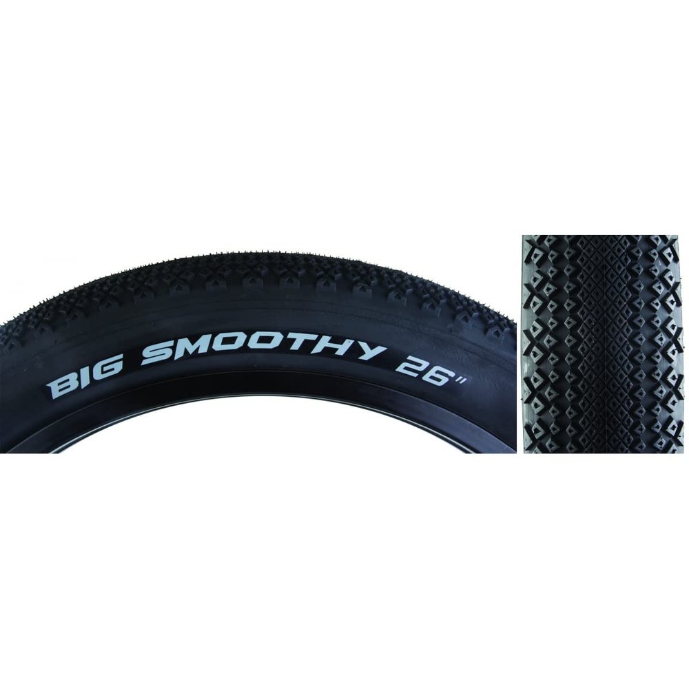 Arisun Tires Big Smoothy 26 x 4.0 Black Wire/30 - T090201