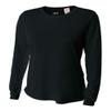Authentic Sports Shop Black Women's Adult XS Long Sleeve Wicking Cool & Comfortable Shirt/Undershirt view 1