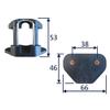 38mm Wide Angle Fairlead for Cam Cleat by Holt Marine view 2
