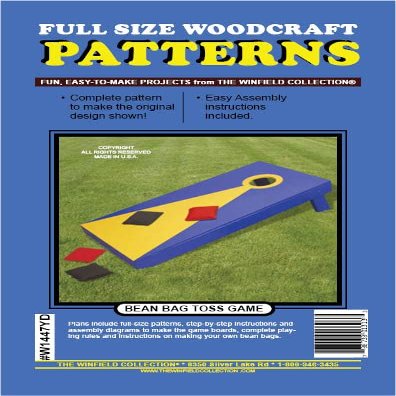 Bean Bag Toss Game Woodworking Project Plan