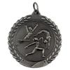 PinMart Gymnastics Award Silver Medal - Female - 5 Pack view 1