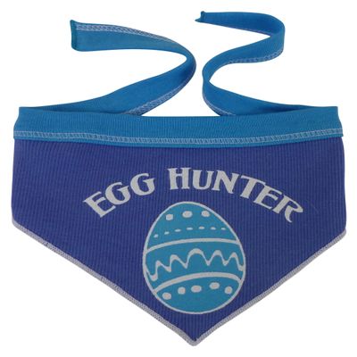 I See Spot Egg Hunter Small Pet Bandana Scarf in Peri
