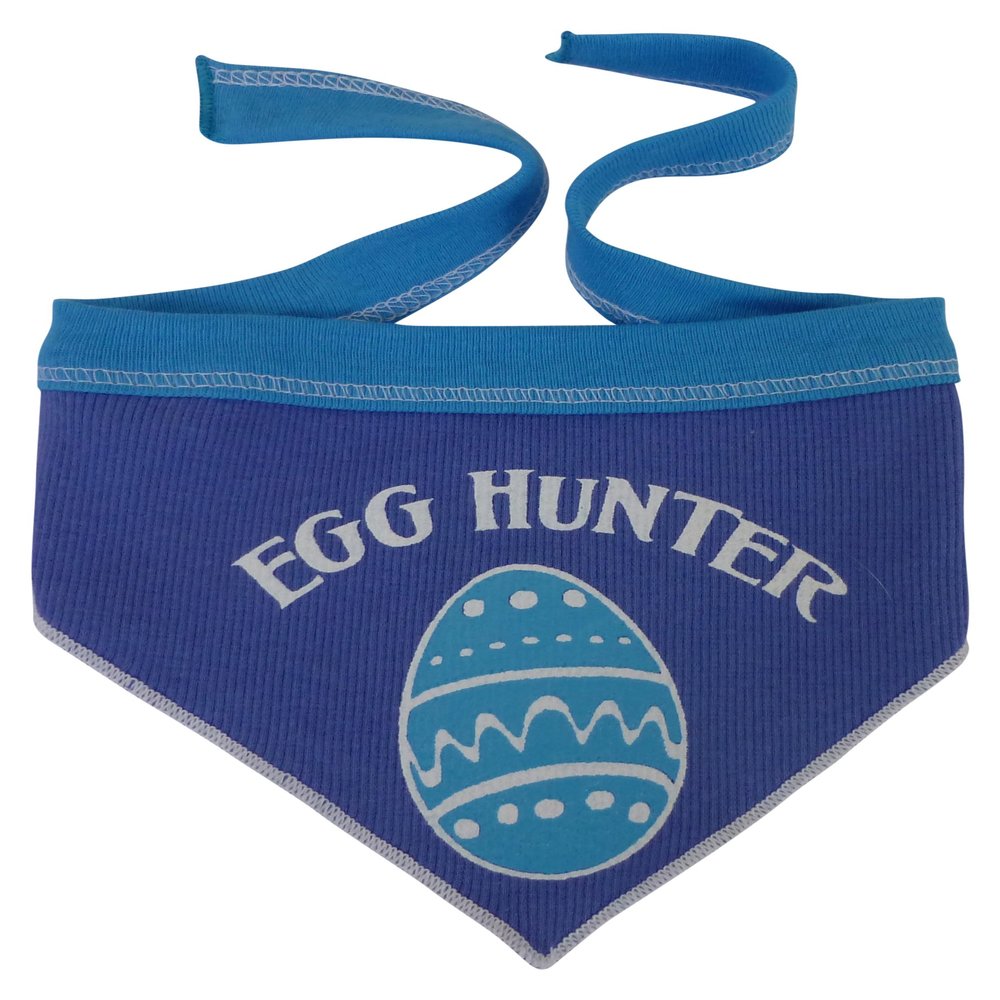 I See Spot Egg Hunter Small Pet Bandana Scarf in Peri