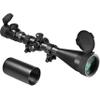 BARSKA 6-24 x 60mm Swat Series Riflescope, Matte Black Finish with Mill-Dot IR Illuminated Reticle, 30mm Tube - AC10700