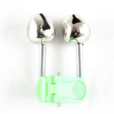 Jigging world Fishing Rod Tip Bell Bait Alarm Twin Double Ring - 100 Pieces