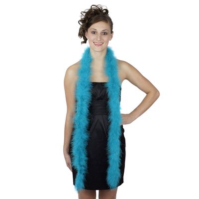 Zucker Marabou Feather Boa - (72 Inch) Lightweight Feather Boas for Party - Mardi Gras Feather Boa, Roaring 20's Costume