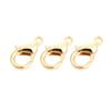 20 Pcs Gold Plated Lobster Clasps 14mm Chain Bracelet Jewelry Findings view 3