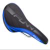 Funn Adlib Mountain Bike Saddle with Durable CrMo Rails, Tough and Lightweight Bike Seat, Slim Shape Vinyl Leather Covered Bicycle Saddle for MTB, BMX and Road Bike (Blue) view 1
