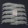 wLure 10 Blank Unpainted Minnow Crankbait Topwater Lipless Jerkbait Fishing Lures (UPM680P10) view 2