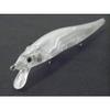 wLure 10 Blank Unpainted Minnow Crankbait Topwater Lipless Jerkbait Fishing Lures (UPM680P10) view 3