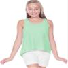 Kavio! Big Girls 7-16 Jersey Scoop Neck High Low Tank Ice Green S view 1