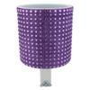 Sparkly Bike Cup Holder, Rhinestone Drink Holder for Cruiser Bikes, E-Bikes & Girls Bikes, Handlebar Water Bottle Holder, Easy Install, Super Snazzy, Super Fun, Super Wow (Purple) view 1