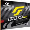 JUIC GAN C1145 Table Tennis Rubber Pilot Fast Black (BK) Thickness view 1