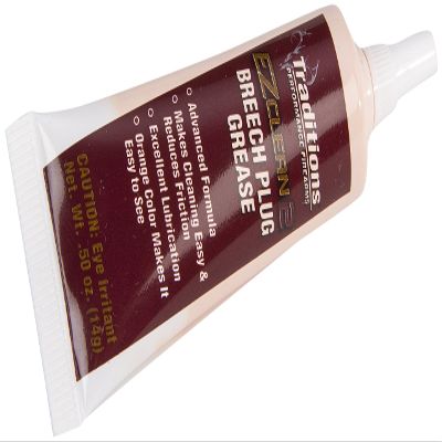 Traditions Performance Firearms Black Powder EZ Clean 2 Breech Plug Grease .5-Ounce Tube, White
