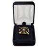 PinMarts Velour Jewelry Gift Box: Elegant Made in USA Display Case for Lapel Pins, Enamel Pin Display, Perfect Small Gift Box for Awards and Ceremonies - Black- 5 Pack view 1
