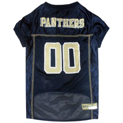 Pets First NCAA College Pittsburgh Panthers Mesh Jersey for DOGS & CATS, Small.Licensed Dog Jersey with your Favorite Football/Basketball College Team
