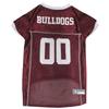 Pets First NCAA College Mississippi State Bulldogs Mesh Jersey for DOGS & CATS, Medium. Licensed Dog Jersey with your Favorite Football/Basketball College Team view 1