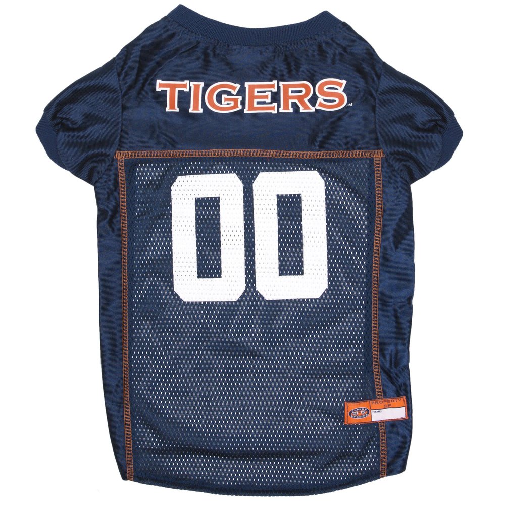 Pets First NCAA College Auburn Tigers Mesh Jersey for DOGS & CATS, Small.Licensed Dog Jersey with your Favorite Football/Basketball College Team