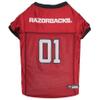 Pets First NCAA College Arkansas Razorbacks Mesh Jersey for DOGS & CATS, Medium. Licensed Dog Jersey with your Favorite Football/Basketball College Team view 1