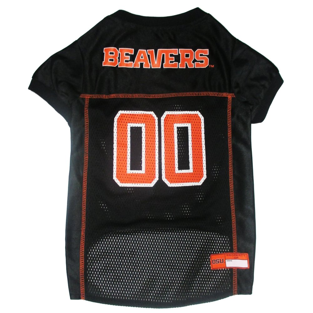 Pets First NCAA College Oregon State Beavers Mesh Jersey for DOGS & CATS, Small.Licensed Dog Jersey with your Favorite Football/Basketball College Team