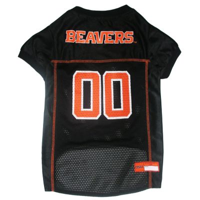 Pets First NCAA College Oregon State Beavers Mesh Jersey for DOGS & CATS, Medium. Licensed Dog Jersey with your Favorite Football/Basketball College Team