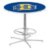 Holland Bar Stool Co. L216-42" Chrome South Dakota State Pub Table view 1