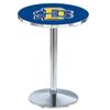 Holland Bar Stool Co. L214-36" Chrome South Dakota State Pub Table view 1