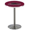 Holland Bar Stool Co. L214-36" Stainless Steel Southern Illinois Pub Table view 1