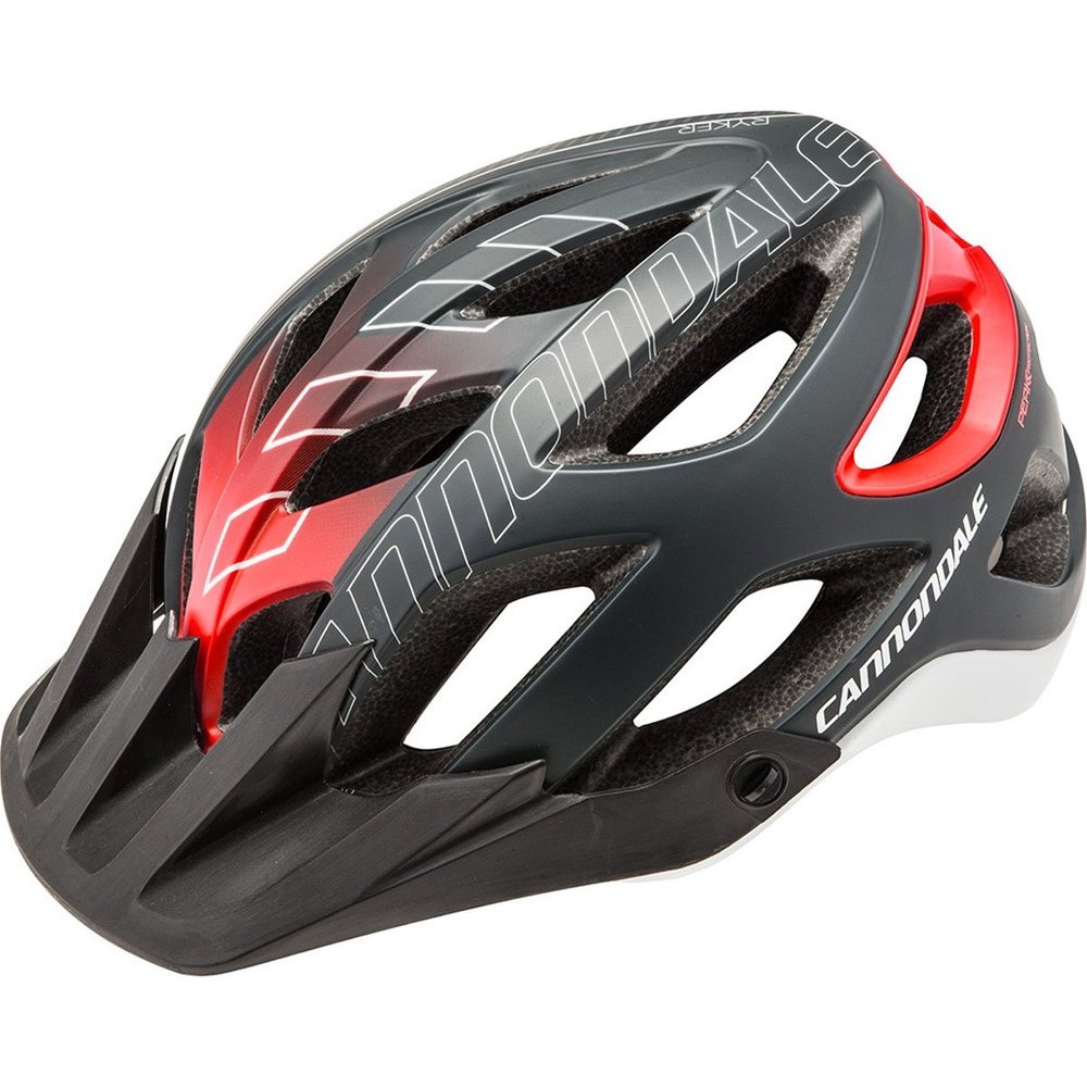 Cannondale Ryker AM Mountain Bicycle Helmet (Red - M)