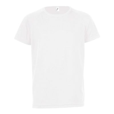SOL'S Childrens/Kids Big Boys Sporty Short Sleeve T-Shirt (10yrs) (White)