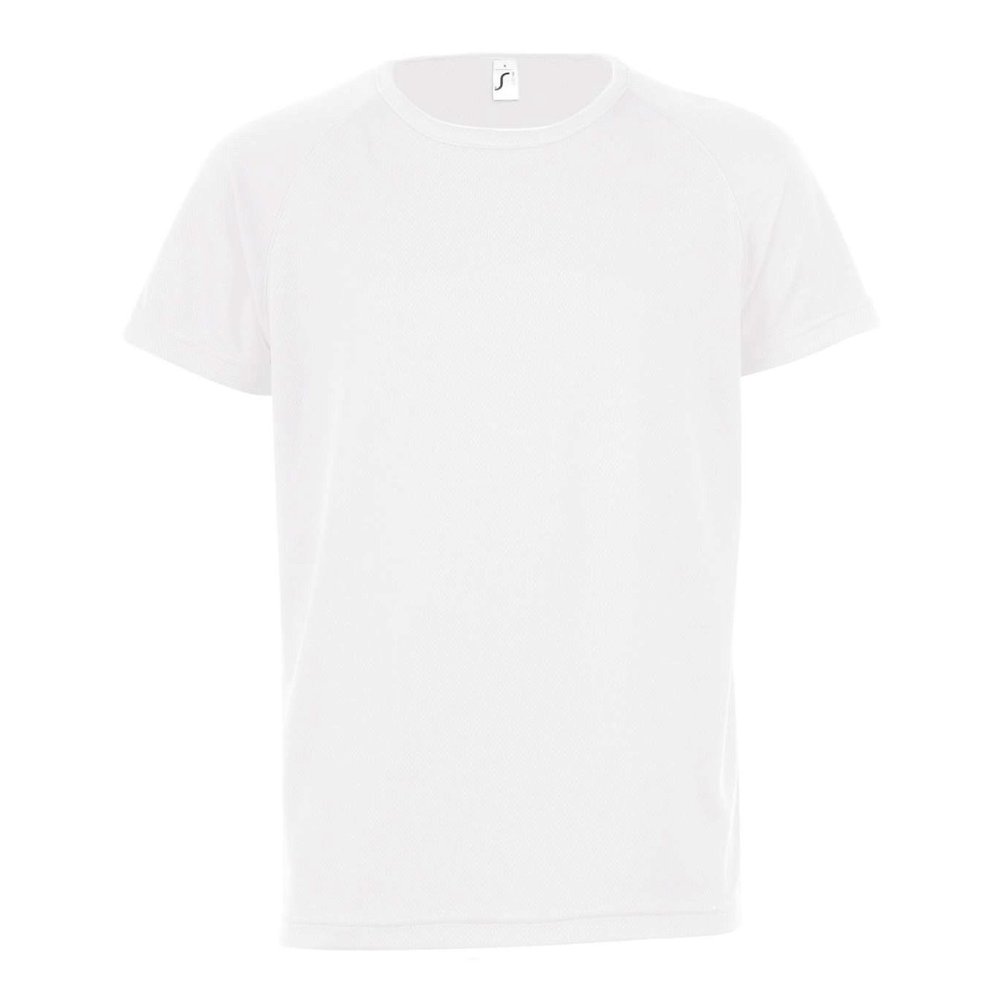 SOL'S Childrens/Kids Big Boys Sporty Short Sleeve T-Shirt (10yrs) (White)