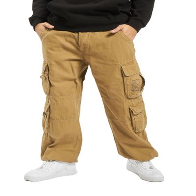 Brandit Pants Pure Vintage 1003, Color:beige, Size:7XL