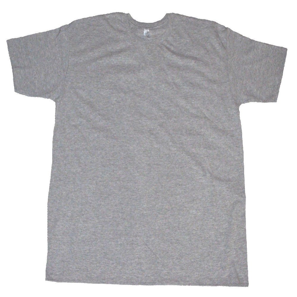 AAA Alstyle Men's Plain Tshirts Solid T Shirt 2XL (Athletic Heather)