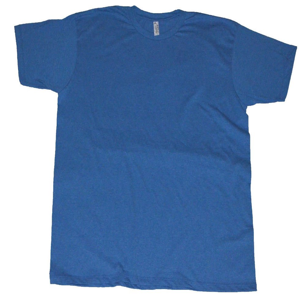 AAA Alstyle Men's Plain Tshirts Solid T Shirt 3XL (Royal Heather)