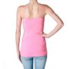 Active Products Plain Long Spaghetti Strap Tank Top Camis Basic Camisole Cotton, Neon Pink, Small view 2