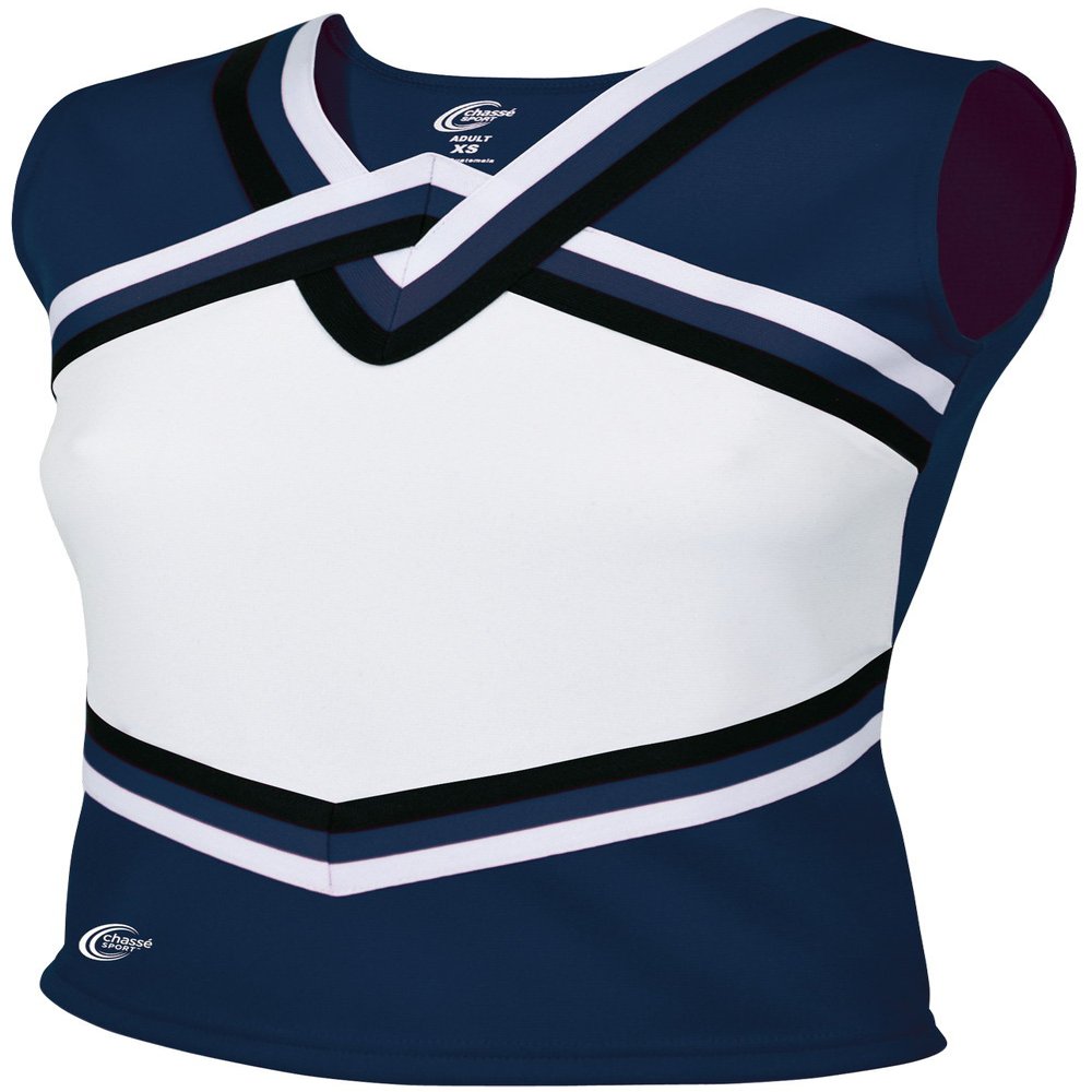 chass Womens' Sport Legacy Shell Top Navy/White/Black Adult Large