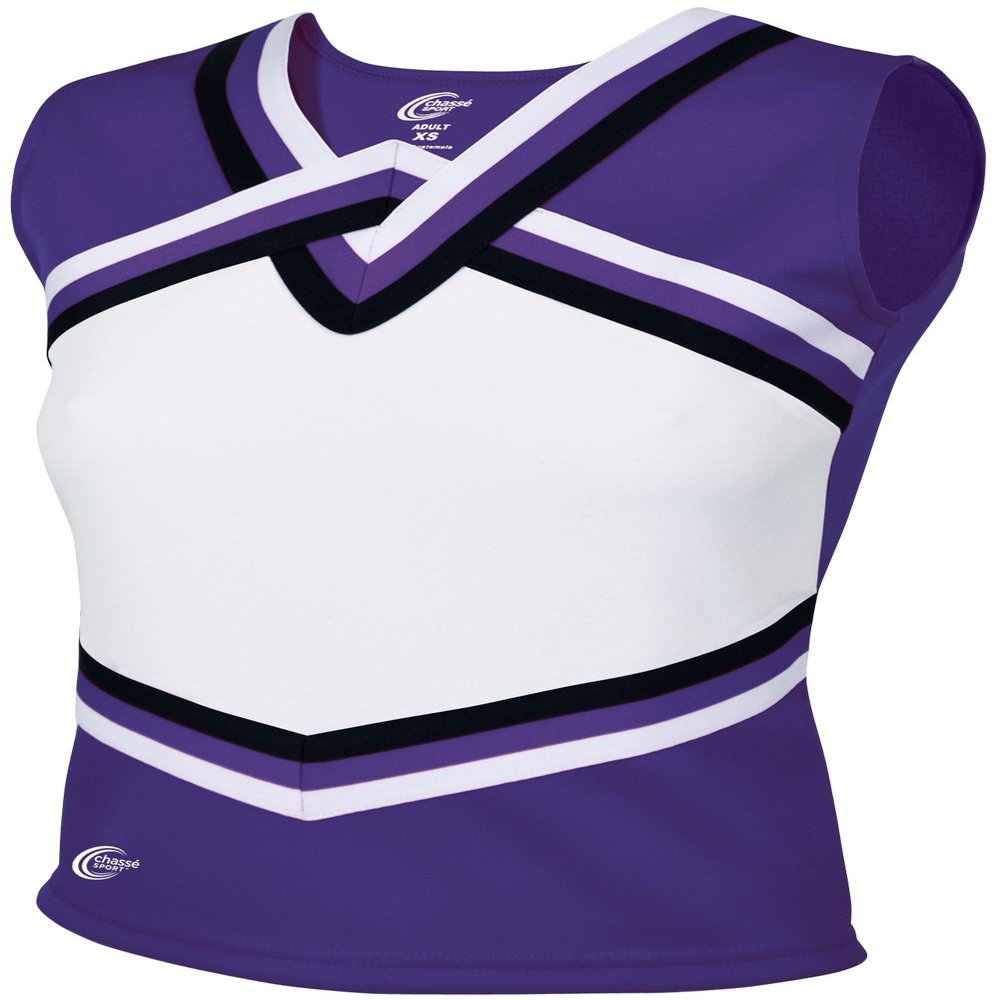 chass Womens' Sport Legacy Shell Top Purple/White/Black Adult Small