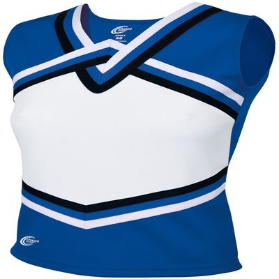 chass Girls' Sport Legacy Shell Top Royal/White/Black Youth X-Small