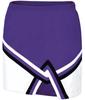 chass Sport Legacy Girl's Cheerleading Skirt | Cheerleading Uniform in Youth and Adult Sizes (Black, White, Purple, AL) view 1
