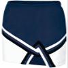 chass Sport Legacy Girl's Cheerleading Skirt | Cheerleading Uniform in Youth and Adult Sizes (Black, White, Navy, AS) view 1