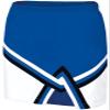 chass Sport Legacy Girl's Cheerleading Skirt | Cheerleading Uniform in Youth and Adult Sizes (Black, White, Blue, AS) view 1