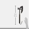 Wartech XBK04 Buckshot Tactical Multi Tool Hammer Axe with Paracord Handle, 17", Black view 3